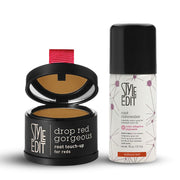 Style Edit Drop Red Gorgeous Root Touch Up Powder and Travel Size Spray Duo Gift Set White Smoke Light Red