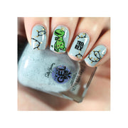 UberChic Beauty Merry & Bright Stamping Plate Gray