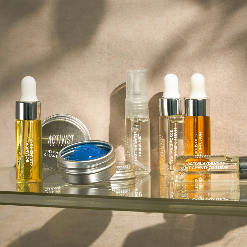 Activist Skincare Activist Skincare Trial & Travel Kit Trial sizes Tan Trial & Travel Kit