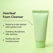 AsiaBeautyMall Abib Heartleaf Calming Trial Kit Serum Light Goldenrod Yellow