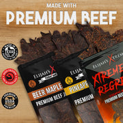 Elijah's Xtreme Beef Jerky Trio Pack Beef Jerky Dark Slate Gray