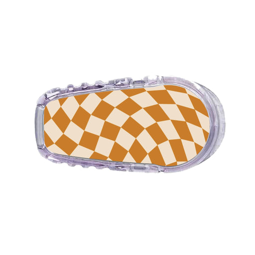 Peelz Trippy Retro DEXCOM Transmitter Peelz/Stickers White Smoke G6