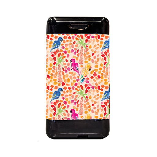 Peelz Tropical Watercolor Sticker for Omnipod DASH® PDM – Pump Peelz Peelz/Stickers White Smoke Case Peelz