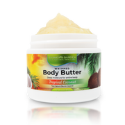 Garner's Garden Body Butter - Natural Fragrance Body Butter Lavender Tropical Coconut / 3 oz (try me)