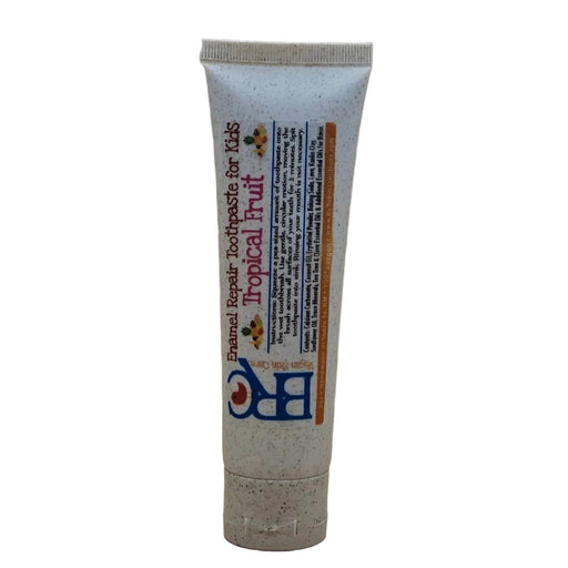 By Robin Creations Enamel Repair Toothpaste for Kids Toothpaste White Smoke 1 Tube / Tropical Fruit