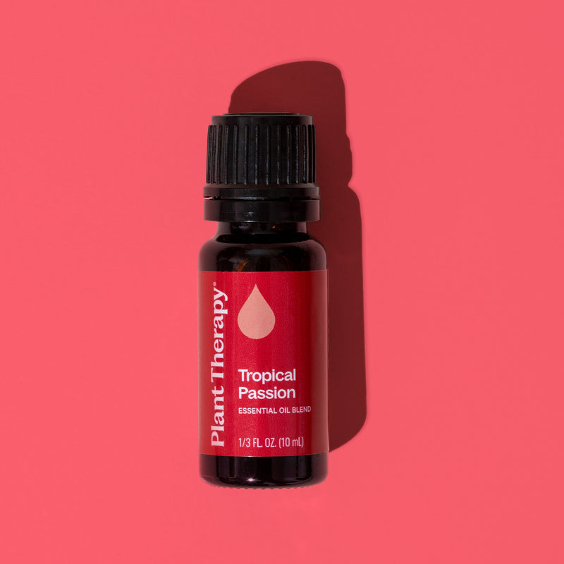 Plant Therapy Tropical Passion Essential Oil Blend Essential Oil Dark Red 10 mL,30 mL