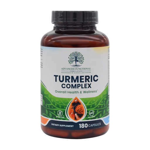 Advanced Functional Medicine Supplements Turmeric Complex (may support inflammation and autoimmunity) 180 ct Dark Slate Gray