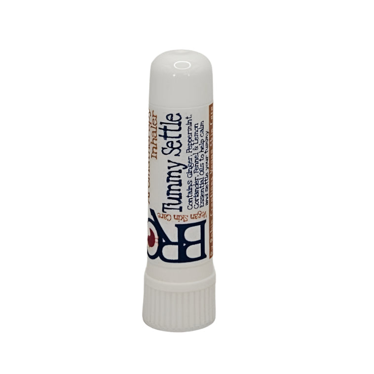 By Robin Creations Tummy Settle Aromatherapy Inhaler Aromatherapy Gray Plastic - without a keychain