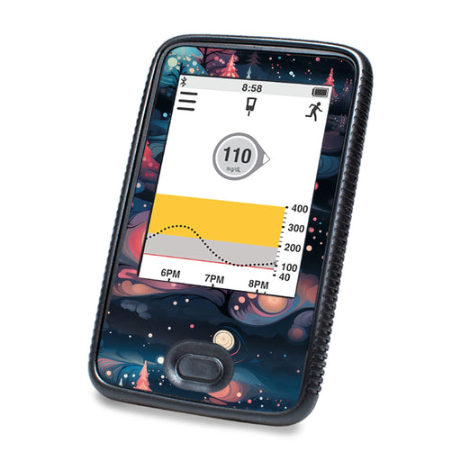 Peelz Tundra DEXCOM G6 Touchscreen Receiver Peelz/Stickers White Smoke