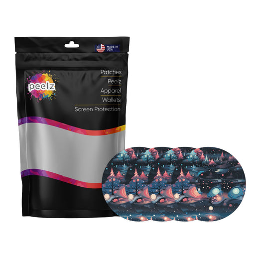 Peelz Tundra Patch Tape Designed for the FreeStyle Libre 3 Plus & Lingo Patch Medical Tape White Smoke 4-Pack (Set of 4 Patches)