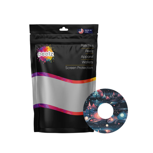 Peelz Tundra Patch Tape Designed for the FreeStyle Libre 3 Plus & Lingo Patch Medical Tape White Smoke 12-Pack (Set of 12 Patches)