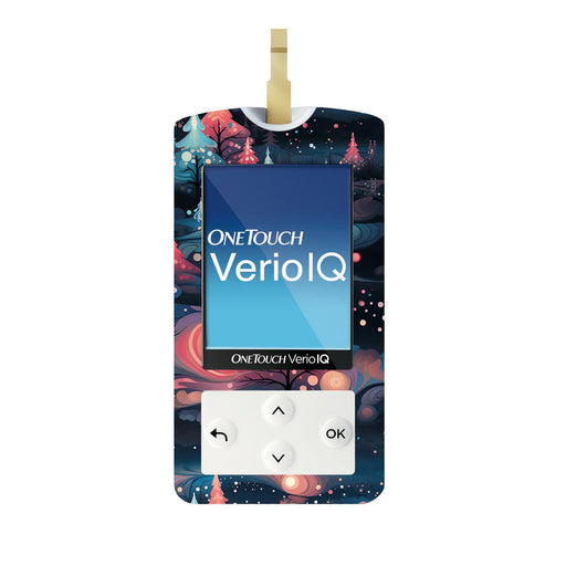 Peelz Tundra for OneTouch Verio IQ Glucometer Peelz/Stickers White Smoke