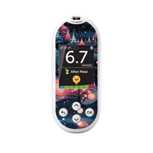 Peelz Tundra for OneTouch Verio Reflect Glucometer Peelz/Stickers White Smoke