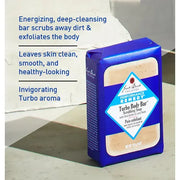 Jack Black Jack Black Turbo Body Bar Scrubbing Soap 6oz Body Bar Scrubbing Soap Light Gray