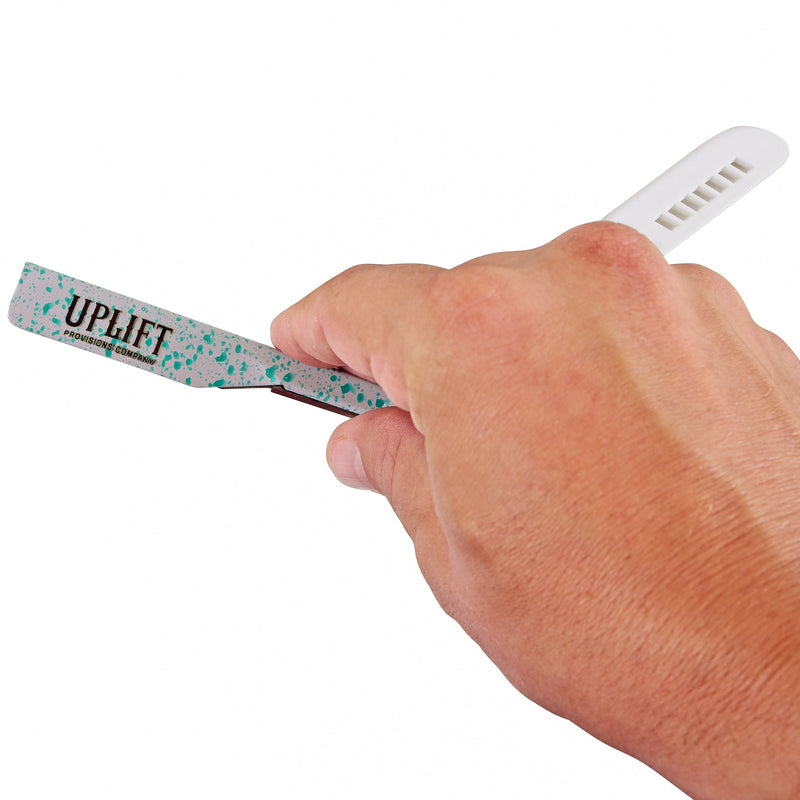 Uplift Provisions Company Signature Uplift White Light-Handle Razor Light-Handle Razor White Smoke