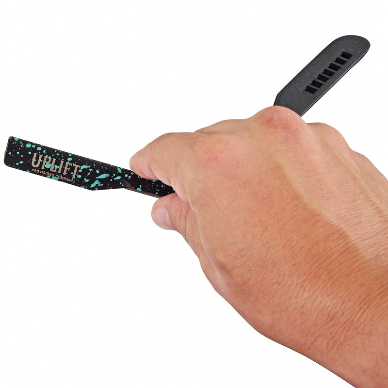 Uplift Provisions Company Signature Uplift Black Light-Handle Razor Light-Handle Razor White Smoke