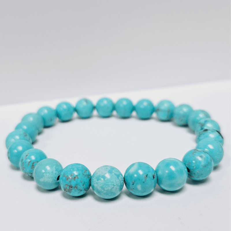 ZAQ Skin & Body Turquoise Bracelet - Relationship Light Gray 6mm,8mm,10mm
