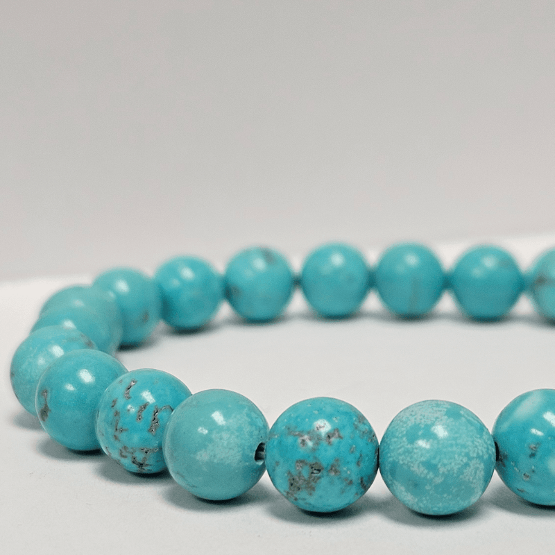 ZAQ Skin & Body Turquoise Bracelet - Relationship Light Gray 6mm,8mm,10mm