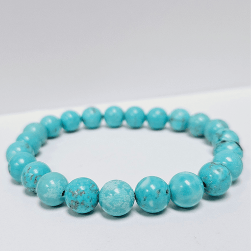 ZAQ Skin & Body Turquoise Bracelet - Relationship Light Gray 6mm,8mm,10mm