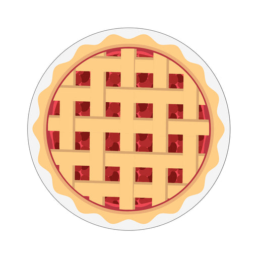 Peelz CF Holiday Pie twiist™ Automated Insulin Delivery System Stickers - Pump Peelz Peelz/Stickers White Smoke