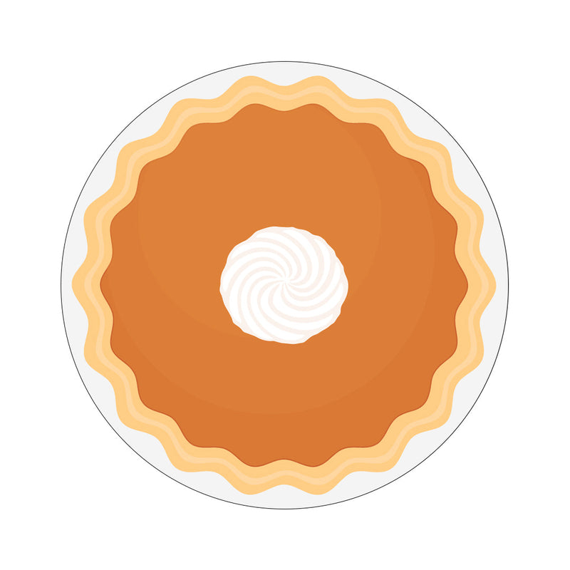 Peelz CF Holiday Sweet Pie twiist™ Automated Insulin Delivery System Stickers - Pump Peelz Peelz/Stickers White Smoke