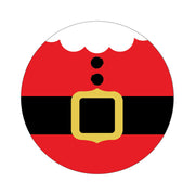 Peelz CF Holiday Santa twiist™ Automated Insulin Delivery System Stickers - Pump Peelz Peelz/Stickers White Smoke
