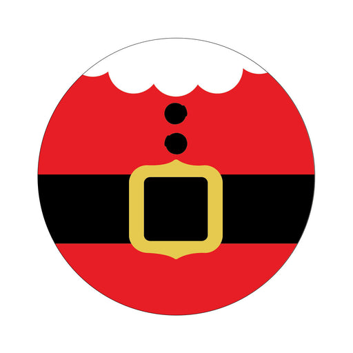 Peelz CF Holiday Santa twiist™ Automated Insulin Delivery System Stickers - Pump Peelz Peelz/Stickers White Smoke