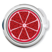 Peelz CF Holiday Pomegranate twiist™ Automated Insulin Delivery System Stickers - Pump Peelz Peelz/Stickers White Smoke