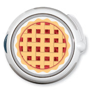 Peelz CF Holiday Pie twiist™ Automated Insulin Delivery System Stickers - Pump Peelz Peelz/Stickers White Smoke