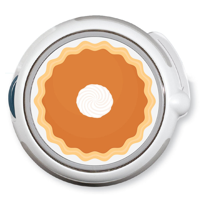 Peelz CF Holiday Sweet Pie twiist™ Automated Insulin Delivery System Stickers - Pump Peelz Peelz/Stickers White Smoke