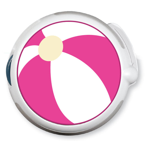 Peelz CF Beach Ball twiist™ Automated Insulin Delivery System Stickers - Pump Peelz Peelz/Stickers White Smoke