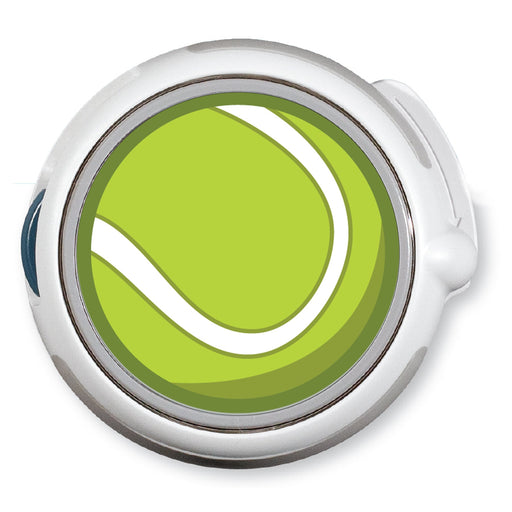 Peelz CF Tennis Ball twiist™ Automated Insulin Delivery System Stickers - Pump Peelz Peelz/Stickers White Smoke