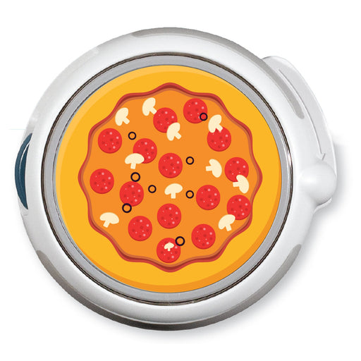 Peelz CF Pizza twiist™ Automated Insulin Delivery System Stickers - Pump Peelz Peelz/Stickers White Smoke