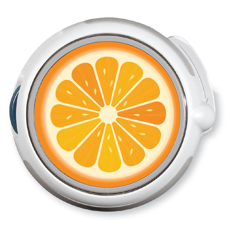 Peelz CF Orange twiist™ Automated Insulin Delivery System Stickers - Pump Peelz Peelz/Stickers White Smoke