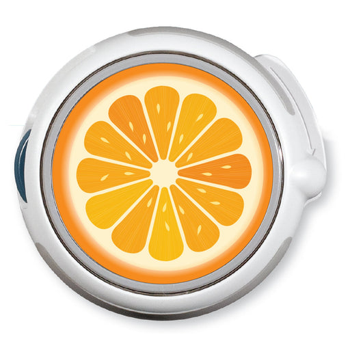 Peelz CF Orange twiist™ Automated Insulin Delivery System Stickers - Pump Peelz Peelz/Stickers White Smoke