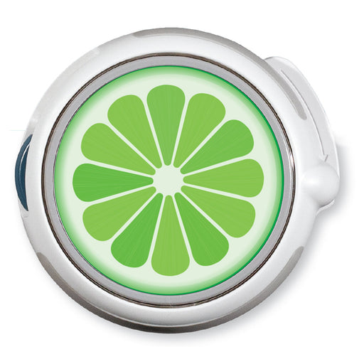 Peelz CF Lime twiist™ Automated Insulin Delivery System Stickers - Pump Peelz Peelz/Stickers White Smoke