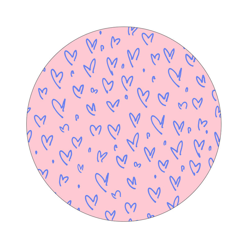 Peelz Love Language twiist™ Automated Insulin Delivery System Stickers - Pump Peelz Peelz/Stickers Pink
