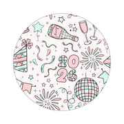 Peelz Cheers to '26 twiist™ Automated Insulin Delivery System Stickers - Pump Peelz Peelz/Stickers White Smoke