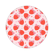 Peelz Strawberry Kisses twiist™ Automated Insulin Delivery System Stickers - Pump Peelz Peelz/Stickers White Smoke