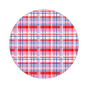 Peelz Party Plaid twiist™ Automated Insulin Delivery System Stickers - Pump Peelz Peelz/Stickers White Smoke