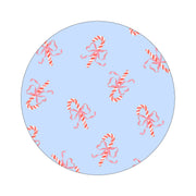 Peelz Candy Cane Lane twiist™ Automated Insulin Delivery System Stickers - Pump Peelz Peelz/Stickers Powder Blue