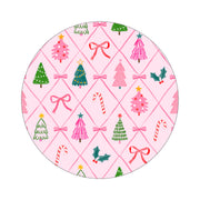 Peelz Coquette Christmas twiist™ Automated Insulin Delivery System Stickers - Pump Peelz Peelz/Stickers Misty Rose