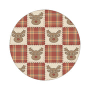 Peelz Rustic Reindeer twiist™ Automated Insulin Delivery System Stickers - Pump Peelz Peelz/Stickers White Smoke