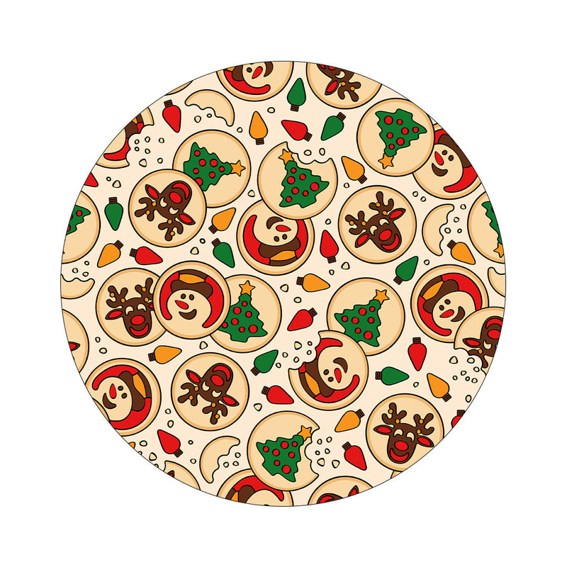 Peelz Santa's Cookies twiist™ Automated Insulin Delivery System Stickers - Pump Peelz Peelz/Stickers White Smoke