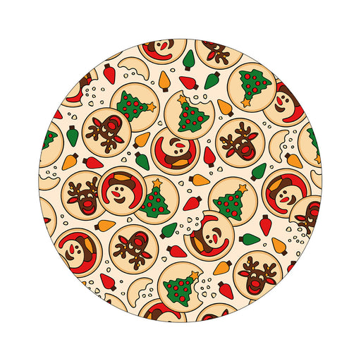 Peelz Santa's Cookies twiist™ Automated Insulin Delivery System Stickers - Pump Peelz Peelz/Stickers White Smoke