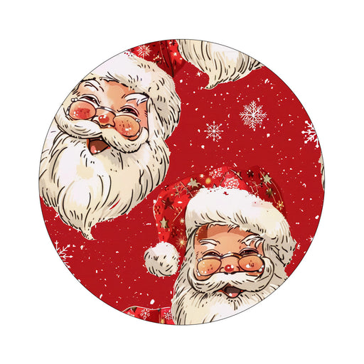 Peelz Jolly Old Saint Nick twiist™ Automated Insulin Delivery System Stickers - Pump Peelz Peelz/Stickers White Smoke