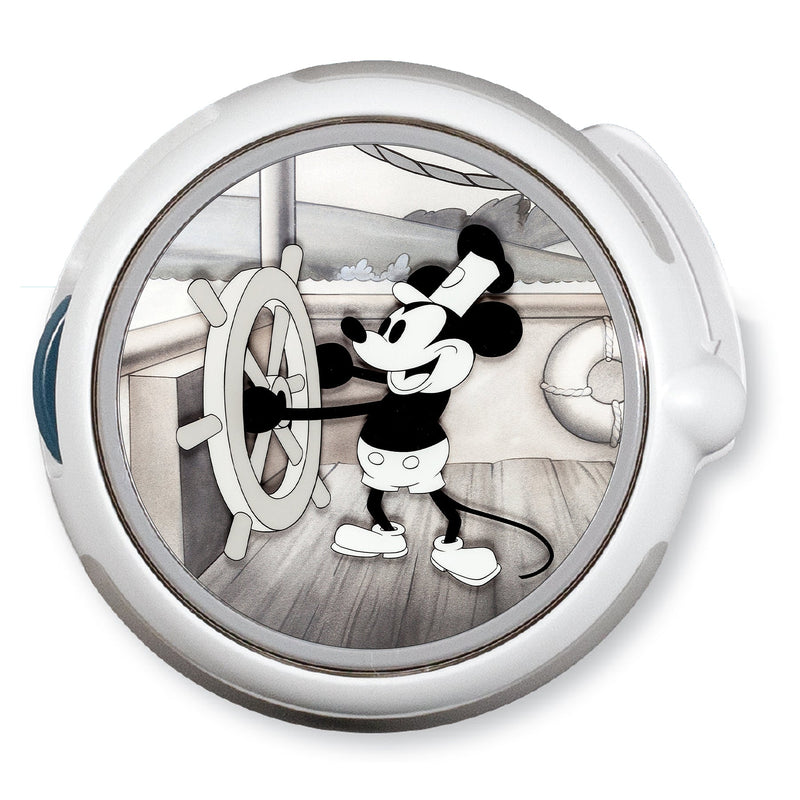 Peelz Steamboat Willie twiist™ Automated Insulin Delivery System Stickers - Pump Peelz Peelz/Stickers White Smoke