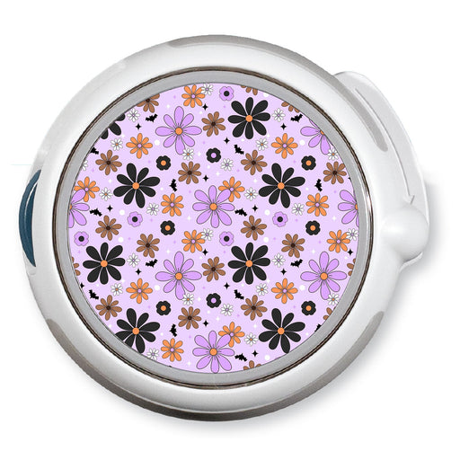 Peelz Batty Blooms twiist™ Automated Insulin Delivery System Stickers - Pump Peelz Peelz/Stickers White Smoke
