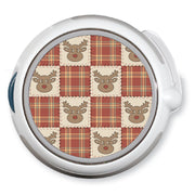 Peelz Rustic Reindeer twiist™ Automated Insulin Delivery System Stickers - Pump Peelz Peelz/Stickers White Smoke