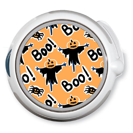 Peelz Pumpkin Boo twiist™ Automated Insulin Delivery System Stickers - Pump Peelz Peelz/Stickers White Smoke